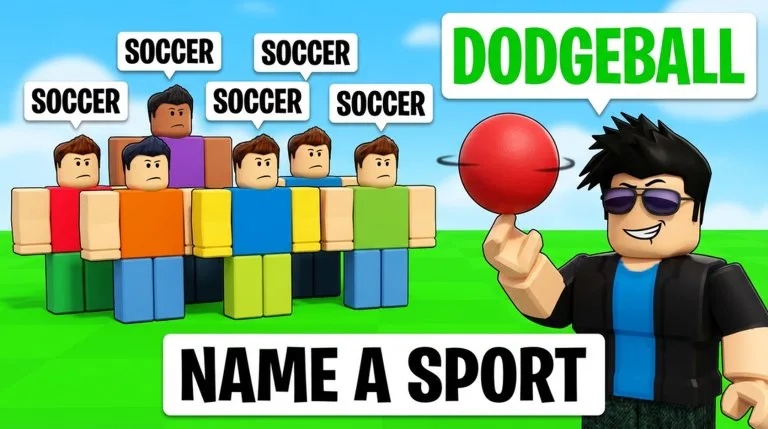 Official Roblox screenshot of [STYLES] Rarest Answer Wins!